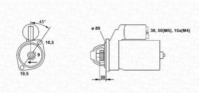 MAGNETI MARELLI 943241088010 -  Стартер